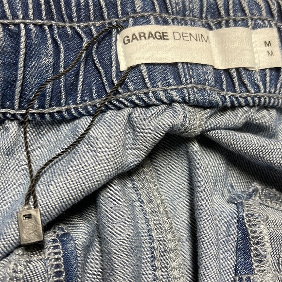 Garage denim cargo pants with straps - Picture 9 of 9